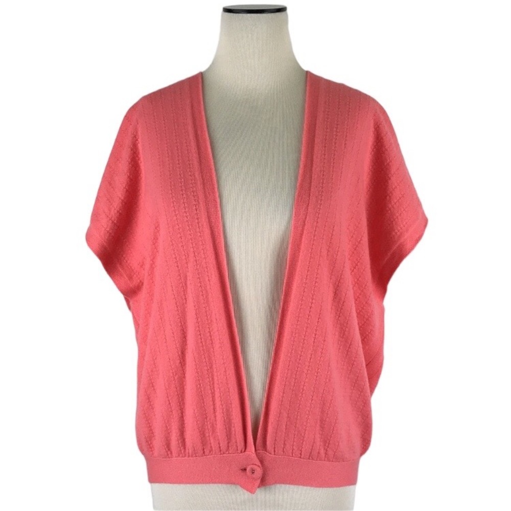 BARNEYS New York Cashmere Deep V Cardigan Sweater